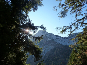 das Ziel: der Hochstaufen