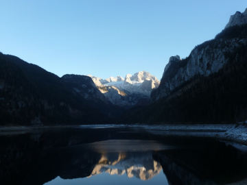 Vorderer Gosausee mit dem Hohen Dachstein