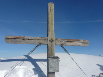 Gipfelkreuz Weißkopfkogel