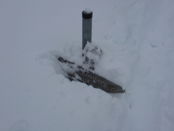 sehr viel Schnee!