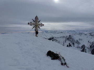 Gipfelkreuz Staffkogel