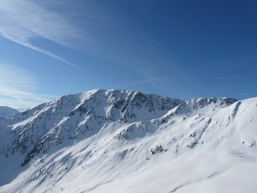 Blick vom Steinberg zum Steinbergstein