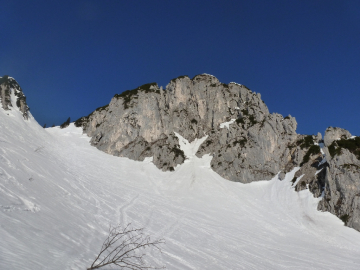die Südabbrüche der Hörndlwand