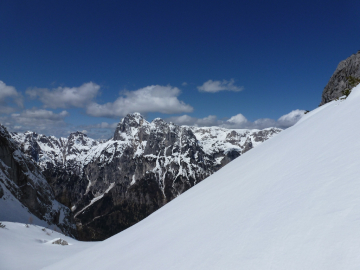 Blick hinüber zur Reiteralm mit Stadel-, Mühlsturz- und Grundübelhorn