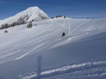 Blick zurück zum Sonntagshorn