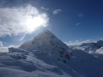 auf dem Kornbichl, dahinter der Staffkogel