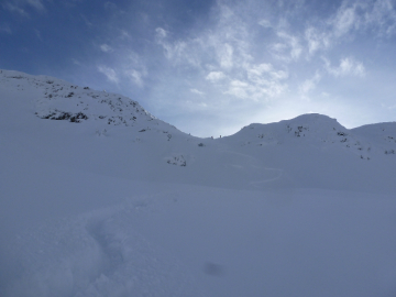 die Abfahrt beginnt...