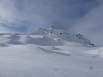 der Tristkopf, das erste Ziel des Tages