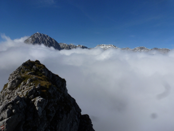 über den Wolken...