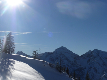 Blick hinüber zum Sonntagshorn