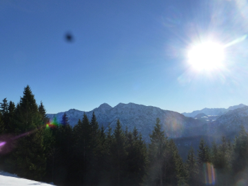 Blick zu Sonntagshorn und Reifelbergen