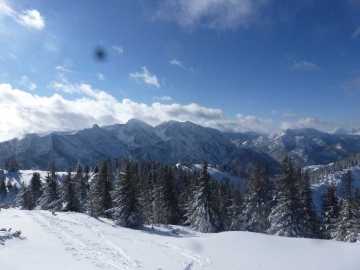 Blick zum Sonntagshorn