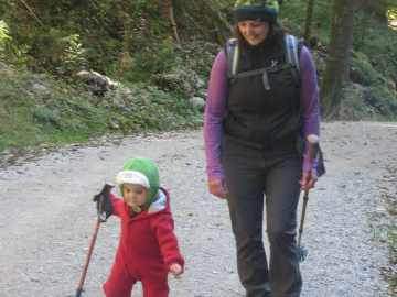 zwei Wandersfrauen