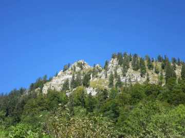 Blick zur Nesselauerschneid