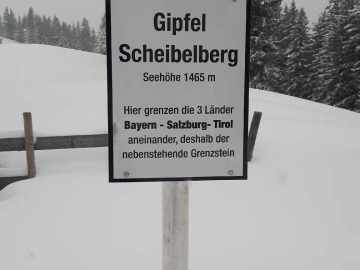 „highest mountain in the Winklmoos ski resort“