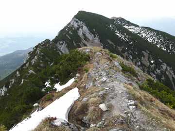 Rückblick zu Zwiesel und Zennokopf