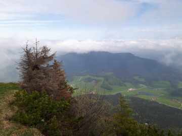 die Regenfront kommt