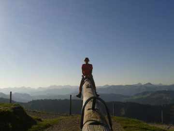 Wippen am Morgen...
