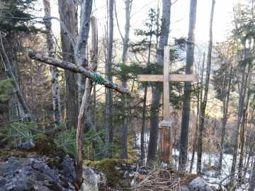 gleich zwei Gipfelkreuze