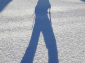 Winter=lange Schatten