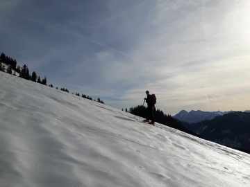 noch harschig, bald firnig