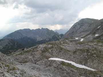 Blick zurück in den Tennkessel