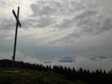 auch die Berchtesgadener im Wolkensandwich