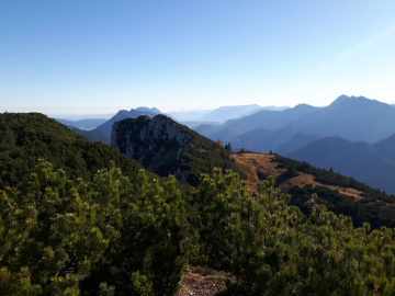 Blick hinüber zur Hörndlwand