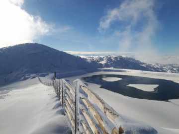 der neu enstandene Gipfelsee