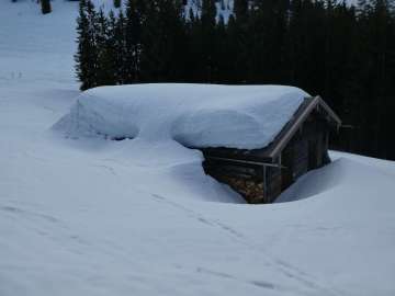 noch ordentlich Schnee