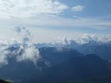 Berchtesgadener Wolkenshow