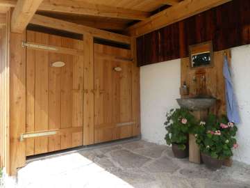 alpiner sanitärer Luxus