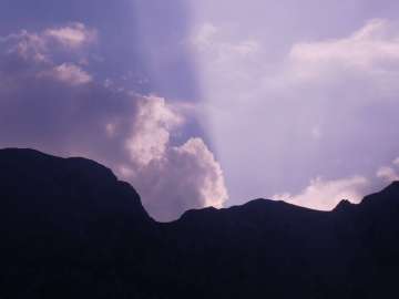 erste Sonnenstrahlen