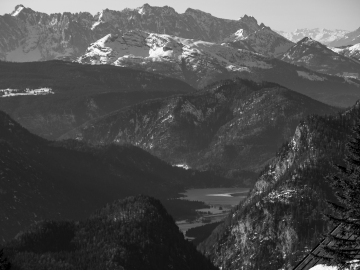 Kleinkanada, Unternberghorn und der Wilde Kaiser