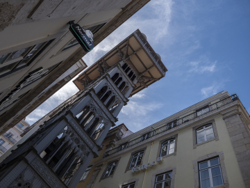 Elevador de Santa Justa, Lissabon 
