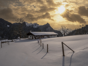 tolles Licht an der Talalm