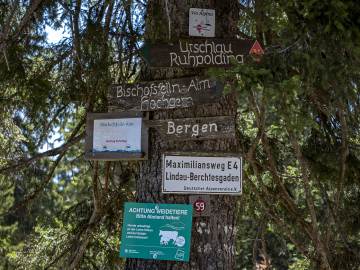 alpine Litfaßsäule