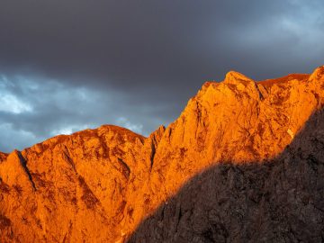 Abendstimmung am Karfelderkopf