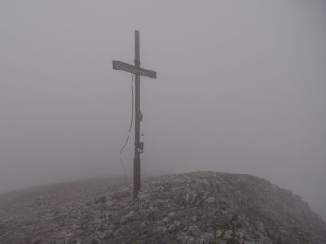 Wolken und Graupel...
