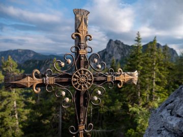 am Sulzgrabenkopf, im Hintergrund die Hörndlwand