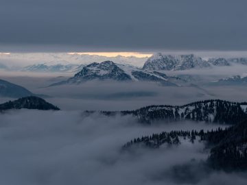 etwas mehr Licht am Hauptkamm