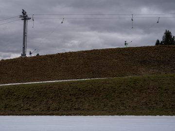 Skibetrieb...