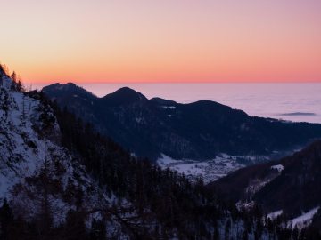 die Sonne geht...